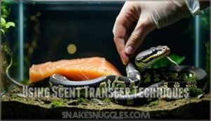 using scent transfer techniques
