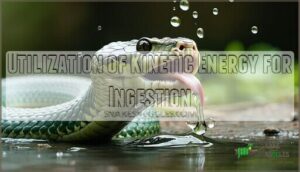 utilization of kinetic energy for ingestion
