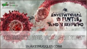 variability in viper venom hemotoxicity