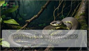 variations in toxic components