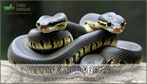 varying symptom severity