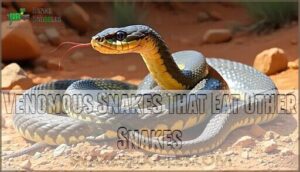 venomous snakes that eat other snakes