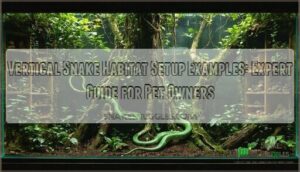 vertical snake habitat setup examples