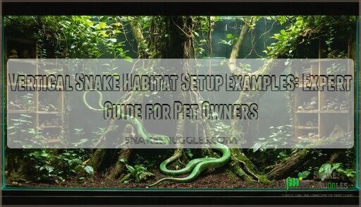 Vertical Snake Habitat Setup Examples: Expert Guide for Pet Owners