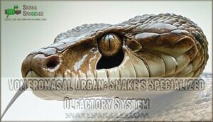 vomeronasal organ: snake's specialized olfactory system