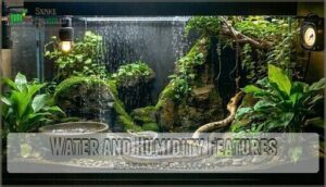 water and humidity features