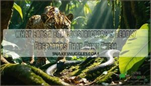 what eats a boa constrictor