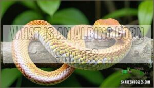 what is an albino corn snake