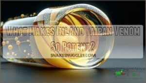 what makes inland taipan venom so potent