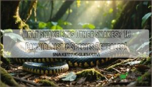 what snake eats other snakes