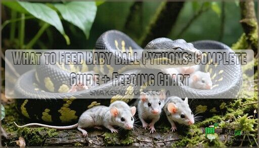 What to Feed Baby Ball Pythons: Complete Guide + Feeding Chart