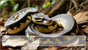 woma python's rarity