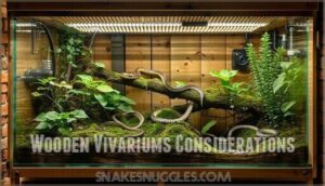 wooden vivariums considerations
