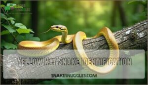 yellow rat snake identification