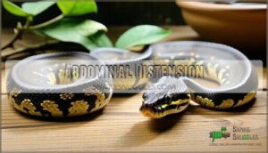 abdominal distension