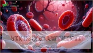 abnormal coagulation function