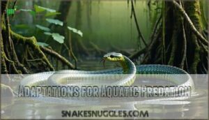 adaptations for aquatic predation