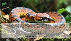 addressing common snake feeding issues