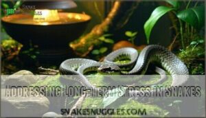 addressing long-term stress in snakes