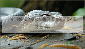 addressing nematode infections in snakes