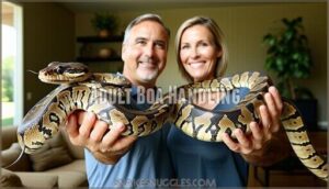 adult boa handling
