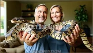 adult boa handling adult boa handling