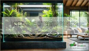 alternative materials to glass