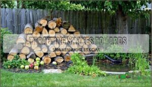 attracting snakes to yards