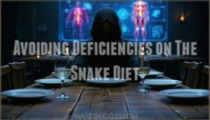 avoiding deficiencies on the snake diet