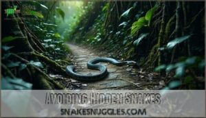 avoiding hidden snakes