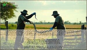 avoiding risks associated with diy snake removal