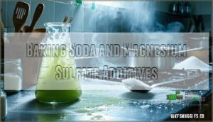 baking soda and magnesium sulfate additives