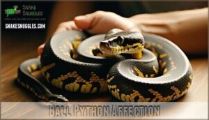 ball python affection