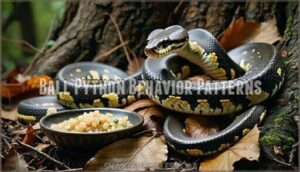 ball python behavior patterns