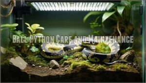 ball python care and maintenance