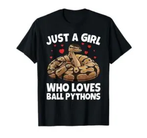 Ball Python Design For Girls B0DDLKC1SD