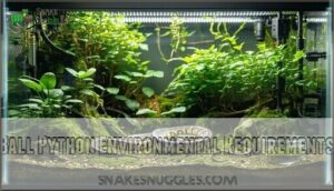 ball python environmental requirements