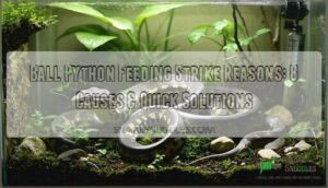 ball python feeding strike reasons