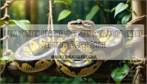 ball python morphs that stay small