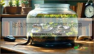 ball python nutritional needs