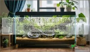 ball python setup for small apartment ball python setup for small apartment