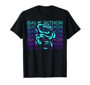 Ball Python Snake Retro Ball B0B3S82D83