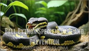 ball python specific care and prevention