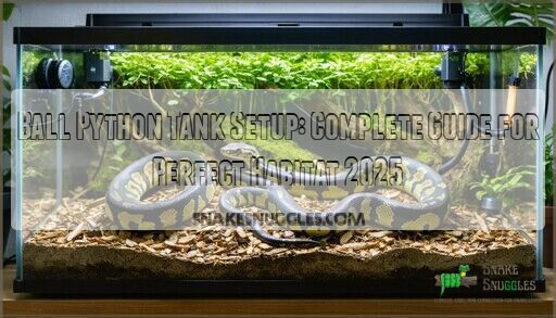 Setting Up a Bioactive Ball Python Enclosure: Complete Beginner's Guide