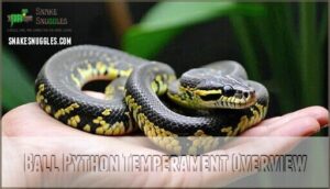 ball python temperament overview