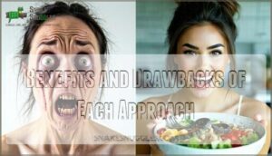 benefits and drawbacks of each approach