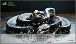 benefits of frozen prey