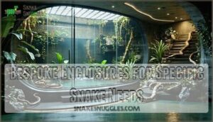 bespoke enclosures for specific snake needs