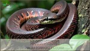 blood python