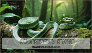 boa constrictor behavior